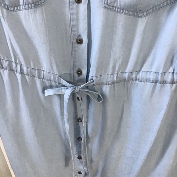 Point Zéro faded jean Tencel Dress - Picture 3 of 4